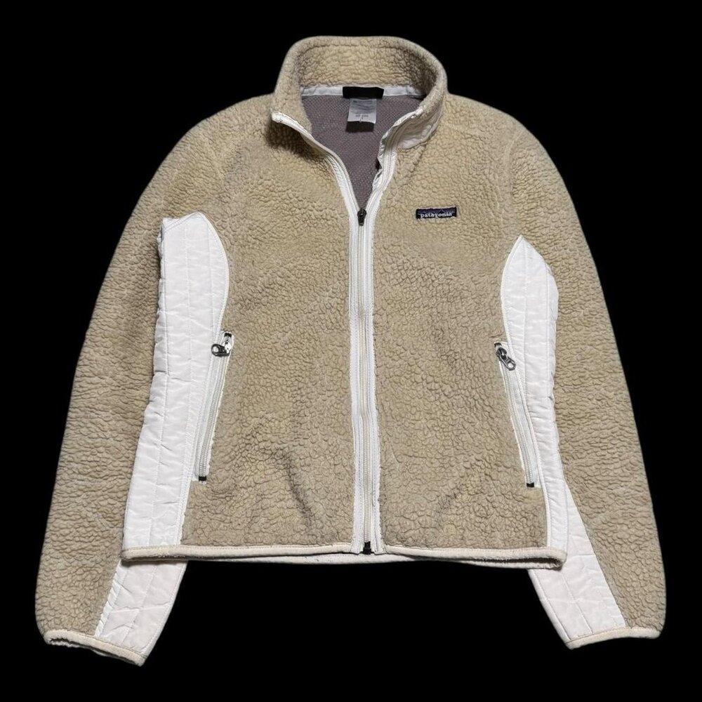 Patagonia Synchilla Sherpa Polyester Full Zip‎ Jacket Women's Small